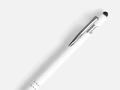 Ручка шариковая Pointer Soft Touch со стилусом, белая