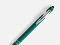 Ручка шариковая Pointer Soft Touch со стилусом, зеленая