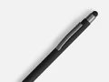 Ручка шариковая Atento Soft Touch Stylus со стилусом, черная