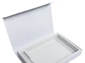 Коробка Silk с ложементом под ежедневник 15х21 см и ручку, ver.2, серая