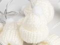 Гирлянда Cosy Poms, белая