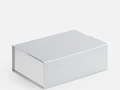 Коробка Bicolor Case, белая с серым