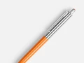 Ручка шариковая Senator Point Metal, ver.2, оранжевая