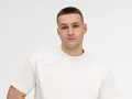 Футболка оверсайз унисекс Sinkopa, молочно-белая