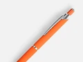 Ручка шариковая Chromos Soft Touch, оранжевая