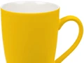 Кружка Good Morning с покрытием софт-тач, ver.2, желтая