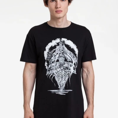 Футболка «Летучий Голландец», черная