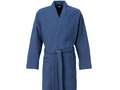 Халат вафельный Kimono, темно-синий