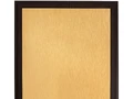 Плакетка Plaque XL, венге с золотистой пластиной