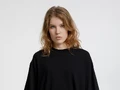 Футболка оверсайз унисекс Lavinia, черная