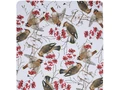 Флисовый плед Winter Bird