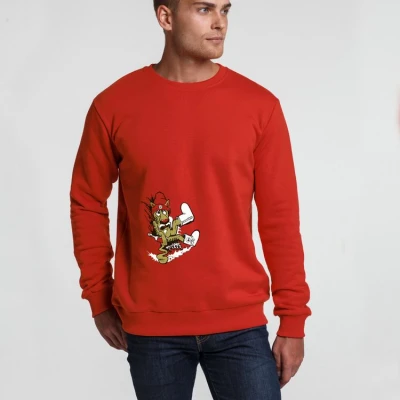 Толстовка «Ну, накати!», красная