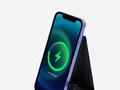 Подставка для смартфона с беспроводной зарядкой Kickstand, серая