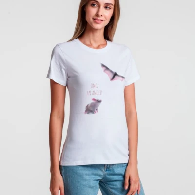 Футболка женская An Angel, белая