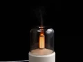Увлажнитель-ароматизатор с подсветкой mistFlicker, молочно-белый
