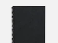 Ежедневник Notera Maxi, недатированный, черный