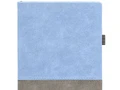 Ежедневник Horizon, недатированный, серый с голубым