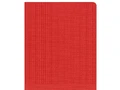 Ежедневник Knit, недатированный, красный