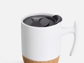 Кружка Corky Grip, белая