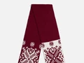 Шарф Wintertude M, красный с белым