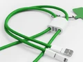Кабель-ланьярд energyFlex Pro, зеленый