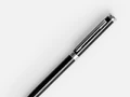 Ручка шариковая Finn Chrome, черная