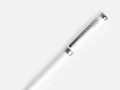 Ручка шариковая Finn Chrome, белая