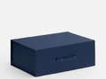 Коробка складная New Case Fold, темно-синяя