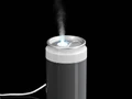 Настольный увлажнитель Fizzy, серый с белым