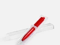 Ручка шариковая Prodir DS4 PMM-P в футляре, красная
