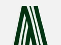 Шарф Winwear, темно-зеленый (глубокий зеленый)