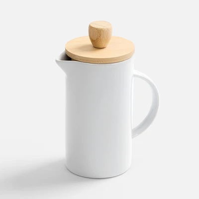 Френч-пресс Ceramero, белый