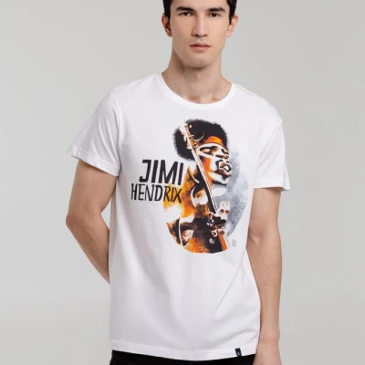 Футболка «Меламед. Jimi Hendrix», белая