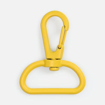 Застежка-карабин Snap Hook, L, желтая