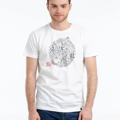 Футболка «Кавалер», белая