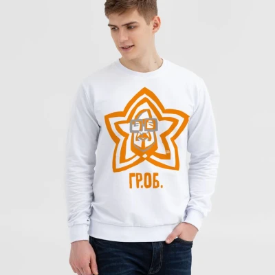 Свитшот «Меламед. Егор Летов», белый