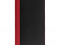 Ежедневник Nice Twice, недатированный, черный с красным
