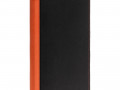 Ежедневник Nice Twice, недатированный, черный с оранжевым