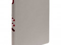 Ежедневник Flexpen, недатированный, серебристо-красный