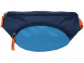Поясная сумка детская Kiddo, синяя с голубым