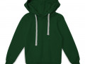 Толстовка с капюшоном детская Kirenga Kids, темно-зеленая