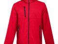 Куртка софтшелл мужская Zagreb, красная