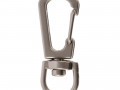 Застежка-карабин Snap Hook, S, серебристая