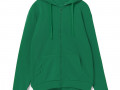 Толстовка на молнии с капюшоном Siverga 2.0, зеленая
