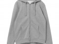 Толстовка на молнии с капюшоном Siverga Heavy 2.0, серый меланж