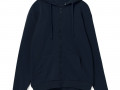 Толстовка на молнии с капюшоном Siverga Heavy 2.0, темно-синяя