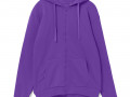 Толстовка на молнии с капюшоном Siverga Heavy 2.0, фиолетовая
