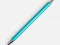 Ручка шариковая Slim Beam, бирюзовая