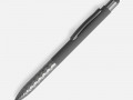 Ручка шариковая Digit Soft Touch со стилусом, серая