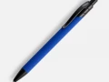 Ручка шариковая Undertone Black Soft Touch, ярко-синяя
